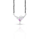 Silver Growing Flower Design Mangalsutra for Girls