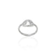 Silver Solitaire Grace Baby's Ring