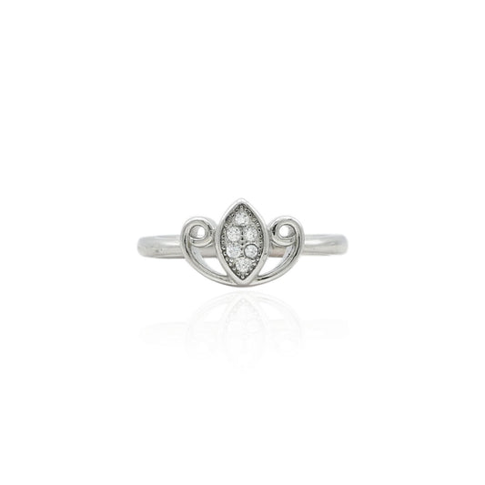 Silver 'Feeling of Freedom' ring for girls, featuring a design symbolizing liberty and grace.