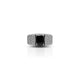 Silver boys' ring with a sleek, minimal design