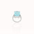 Silver Stunning "Sea View' Girls Ring