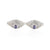 Purple Leaf Silver Toe Ring