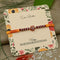 Silver Center Brown Flower with Silver and Light Brown Beads Rakhi for Boys
