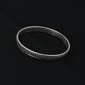 Girls' Silver Bracelet with Shiny Precision Design