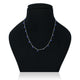 Sterling Silver Blue Gem Stone chain for Boys