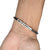 Chic silver and black Cartier bracelet, offering a unisex design that blends luxury with versatility.