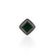 Silver Beautiful Green Stone Girls Ring