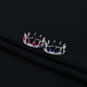 Sterling Silver Two in One Oval Crown Design Ring for Girls