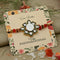 Silver Center Om Flower Design with Multi Color Beads Rakhi for Boys