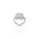 Sterling Silver "Rising Radiance" Ring for Women