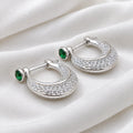 Silver Bali Earrings - Trendy Jewelry for Boys & Men.