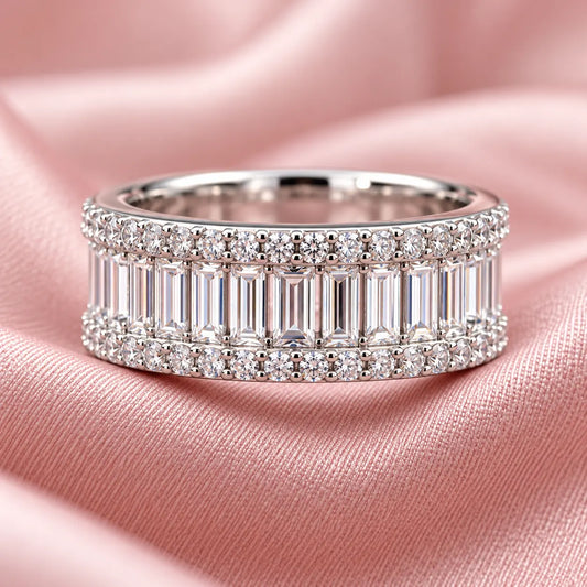 Baguette Diamond Eternity Band Ring