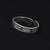 Silver Vintage Design Cuff Bracelet/Kada for Men