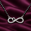 Infinite Heart Silver Mangalsutra