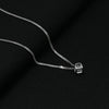 Silver Scrumptious 3D Box Chain With Pendant