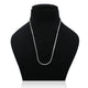 Sterling Silver Simple Cut Design Chain for Boys