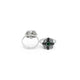 Silver Center Green Round Gem Stone with Flower Design Bichhiya for Girls