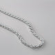 Silver Thick Simple Design Chain for Boys