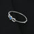 Silver Fashionable Evil Eye Kada