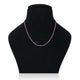 Silver Thin Pink Color Simple Chain for Boys