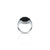 Sterling Silver Black Resin Hexagonal Signet Ring, "Bold Hex"