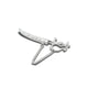 Silver Royal Sword Figure Pendant for Him