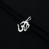 Silver Om Design Pendant for Boys
