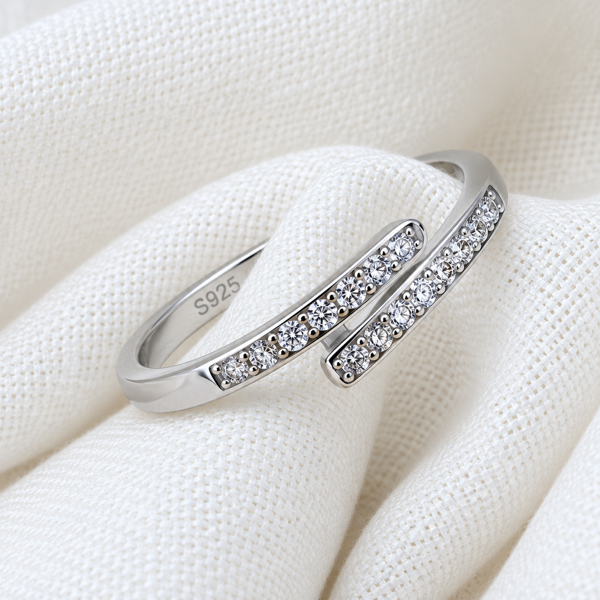 Soulbound Silver Circle Ring