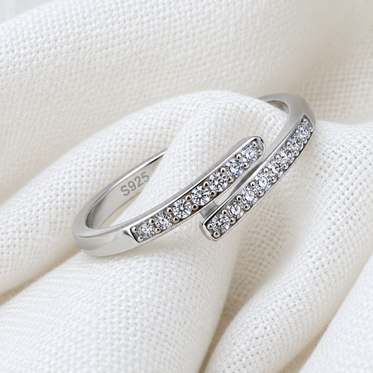 Soulbound Silver Circle Ring