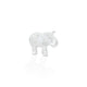 Silver "Powerful Elephant" Murti