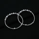 925 Silver Premium Spiral Beaded Silver Hand Kada for Baby Boy, Khushbu Jewellers