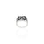 Silver Weird Portion Vector Design Ring