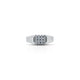 Sterling Silver "Masculin Affection" CZ Ring for Men