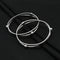 Silver Radical White Gems Bangles