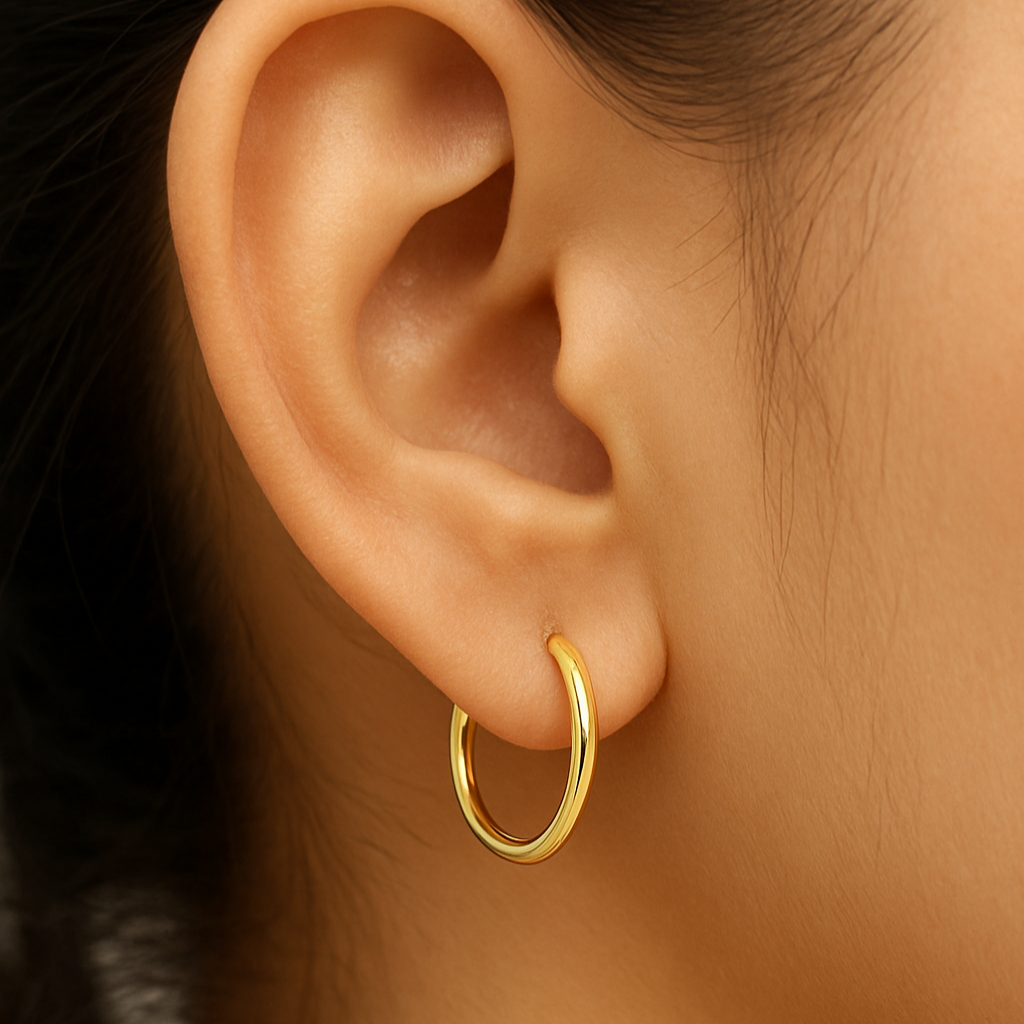 Sleek Silver Earrings for Girls Casual Daily Wear