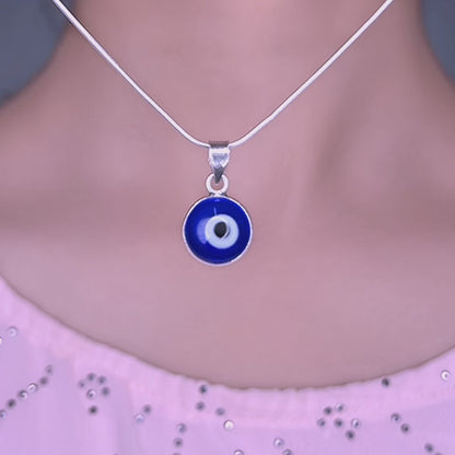 Evil Eye Daily Wear Pendant with Chain