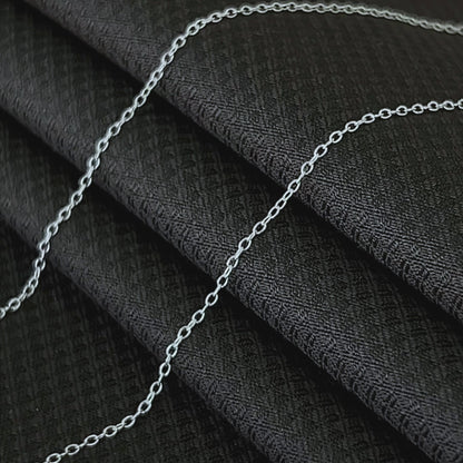 Premium Sterling Silver Chain – Versatile, Timeless Jewellery for Every Occasion.