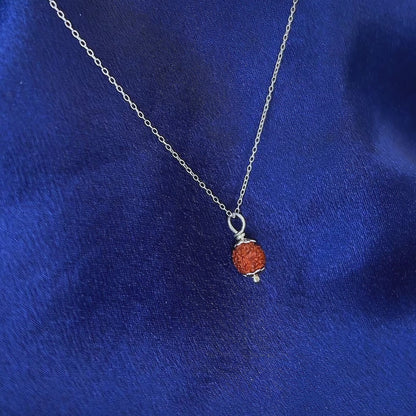 Silver Rudraksha Classic Pendant
