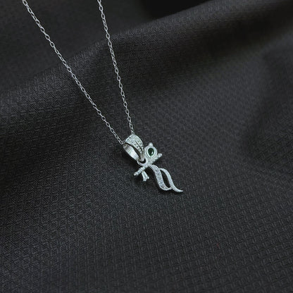 Silver Krishna Flute Pendant for Men & Women