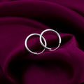 Sleek Silver Earrings for Girls Casual Daily Wear