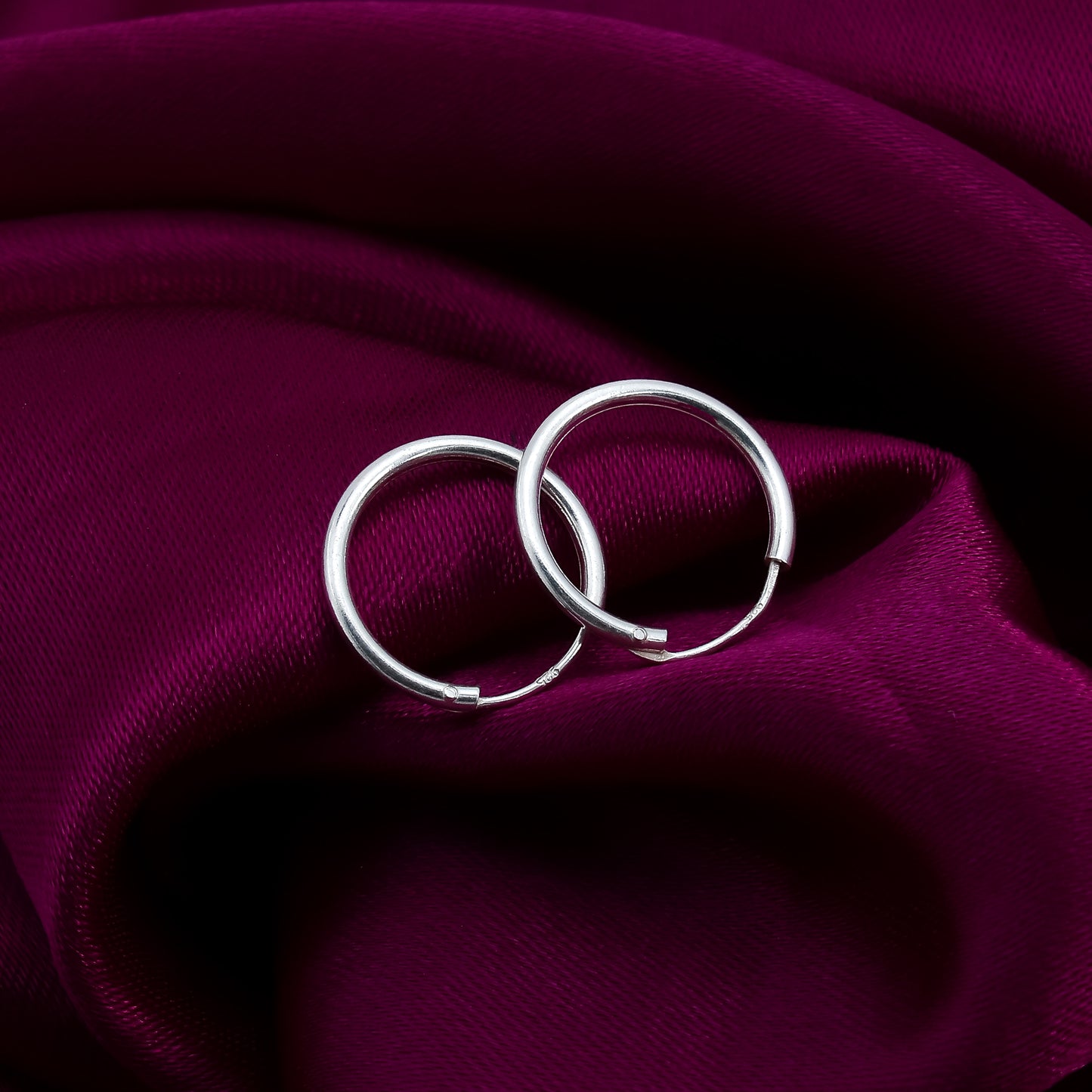 Sleek Silver Earrings for Girls Casual Daily Wear