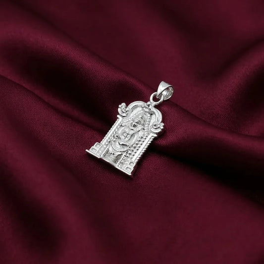 silver Tirupati Balaji Pendant