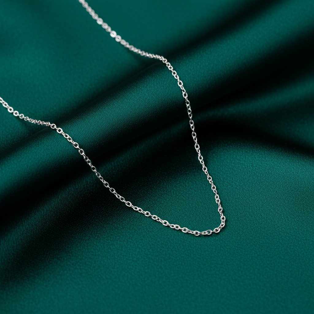 Premium Sterling Silver Chain – Versatile, Timeless Jewellery for Every Occasion.